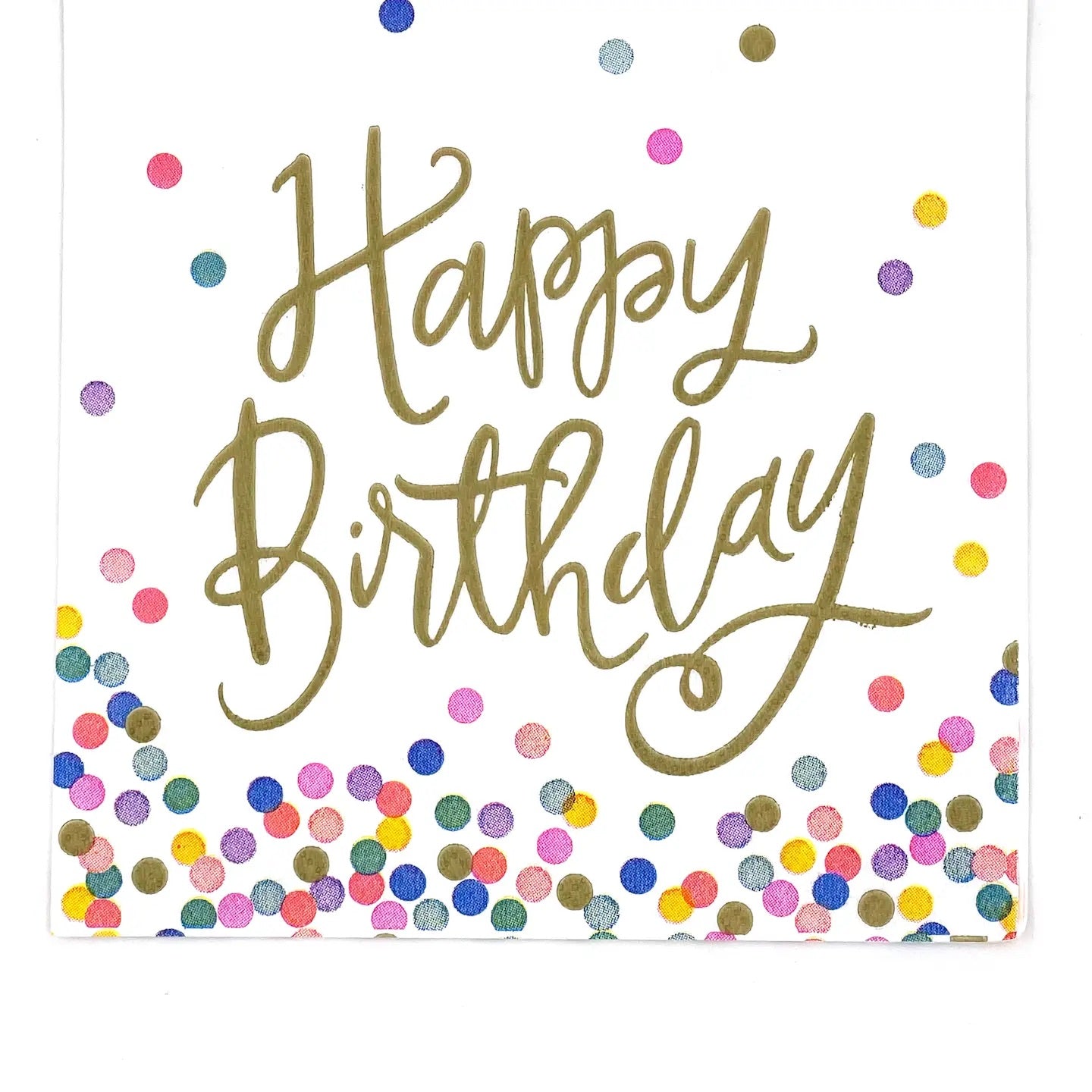 Birthday Cocktail Napkins