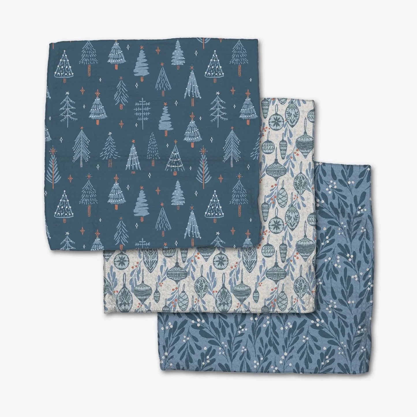 Christmas Decorations Dishcloth Set