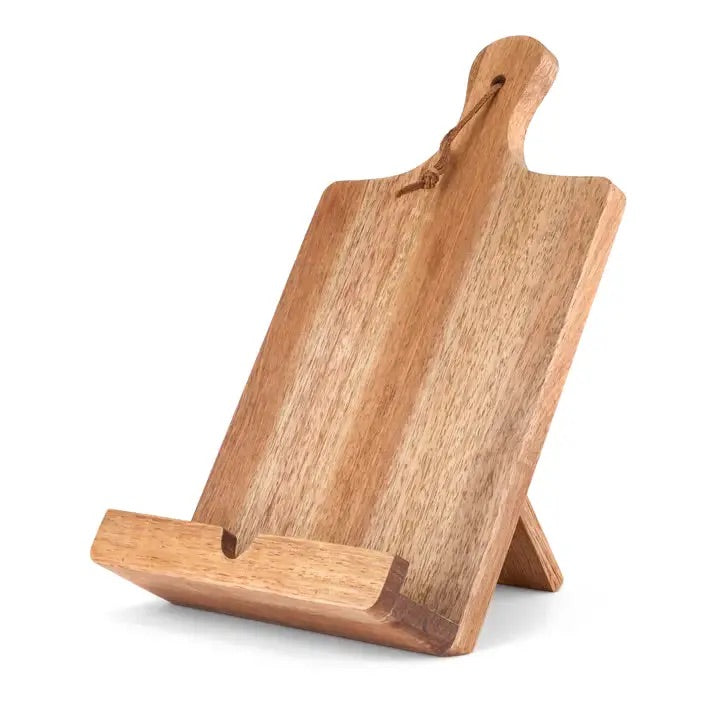 Wooden Cookbook/Tablet Stand