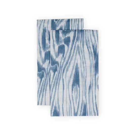 Woodgrain Stone Blue Guest Towel Napkins