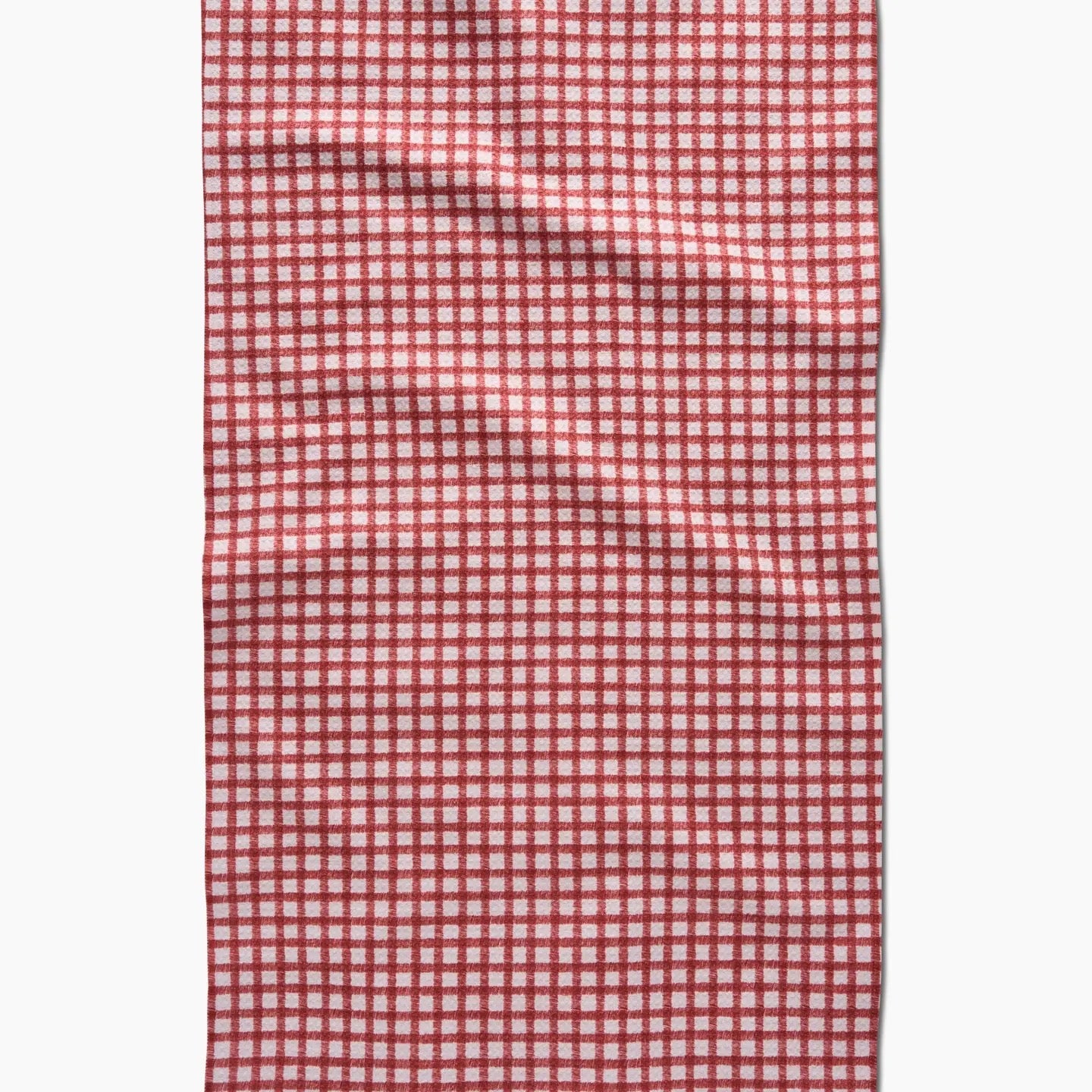 Fireside Plaid Red Tea Towel