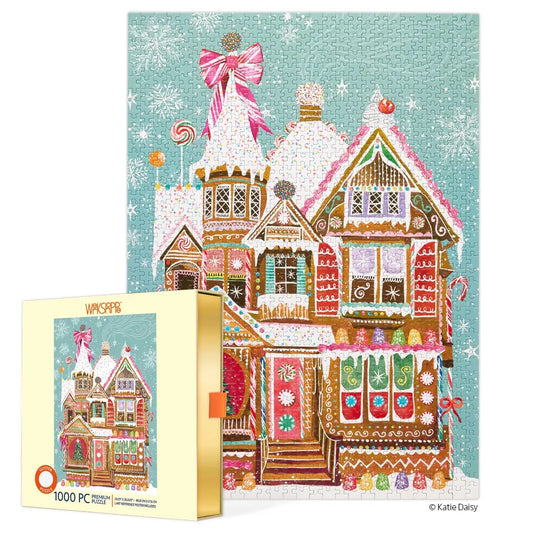 Gingerbread House 1000 Piece Christmas Puzzle