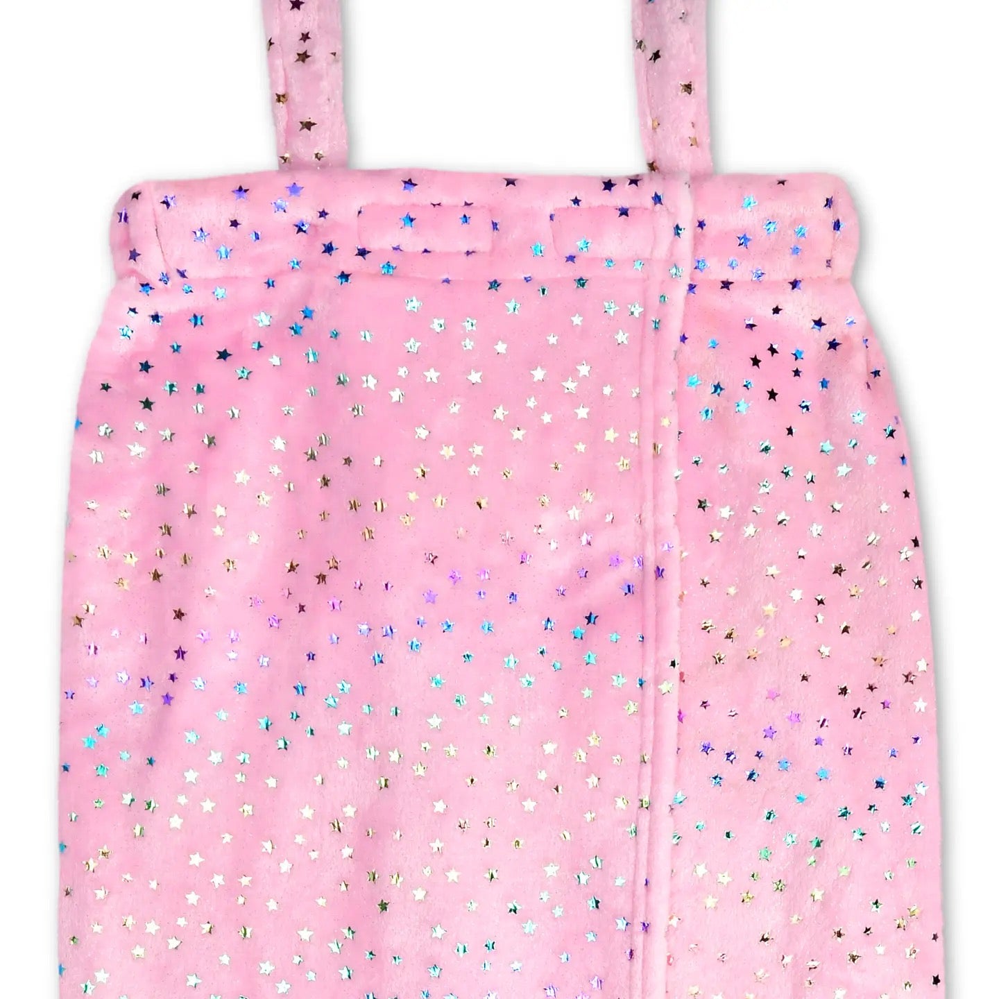 Pink Foil Stars Spa Wrap
