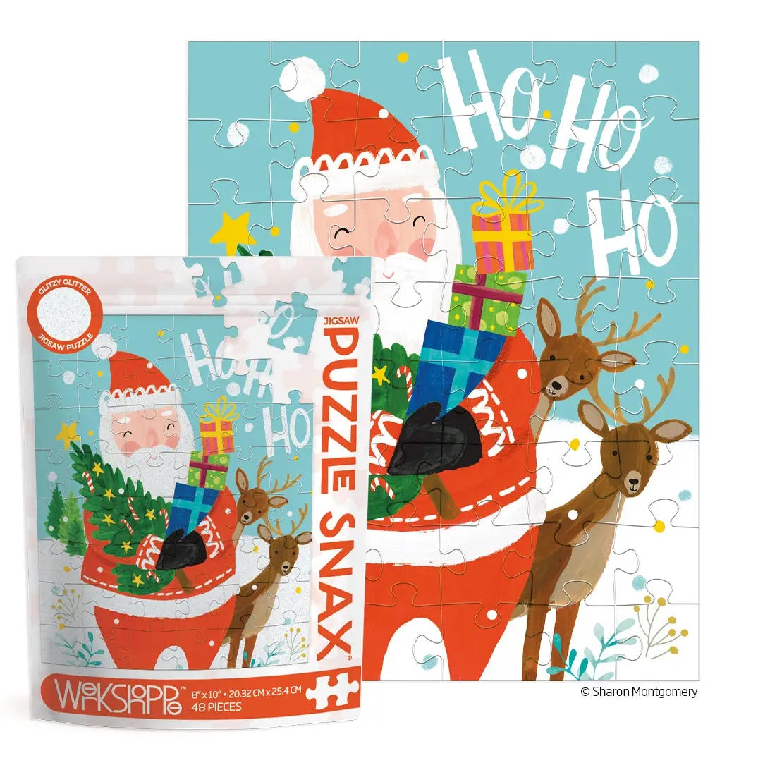 Santa 48 Piece Puzzle Snax