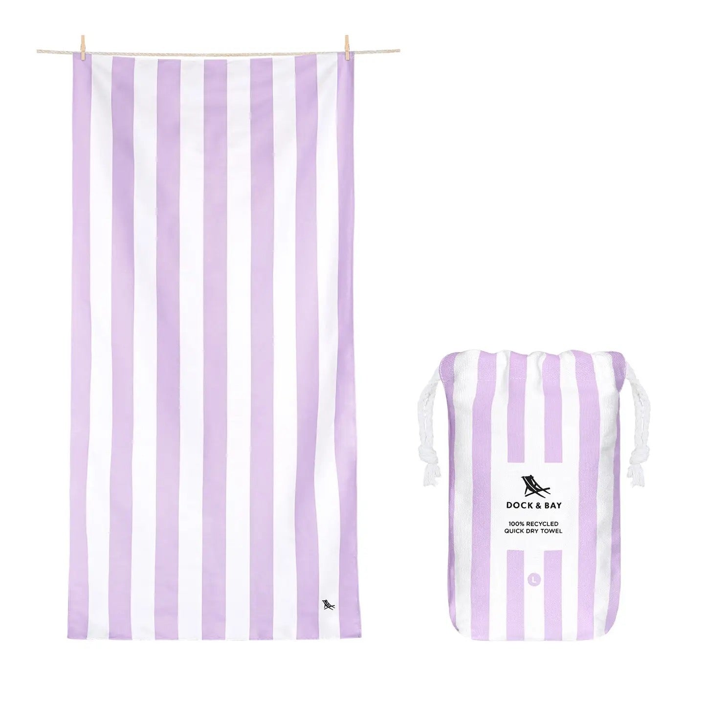 Quick Dry Towel - Lilac