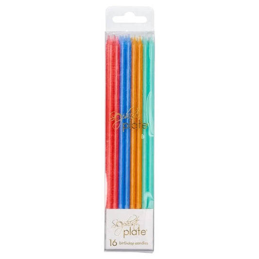 Birthday Candles Assorted Colors
