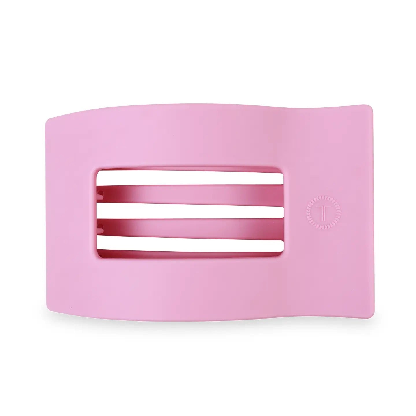 Flat Rectangle Hair Clip - Merry Pinkmas