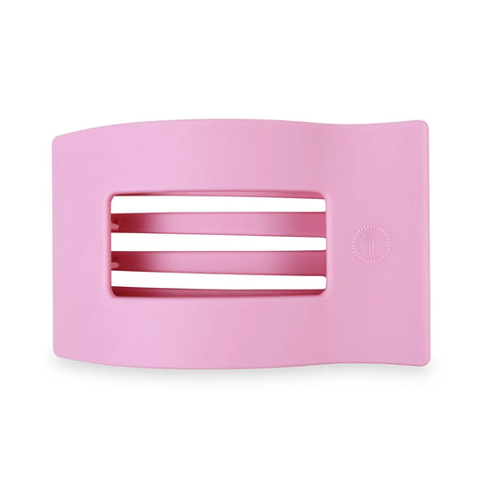 Flat Rectangle Hair Clip - Merry Pinkmas