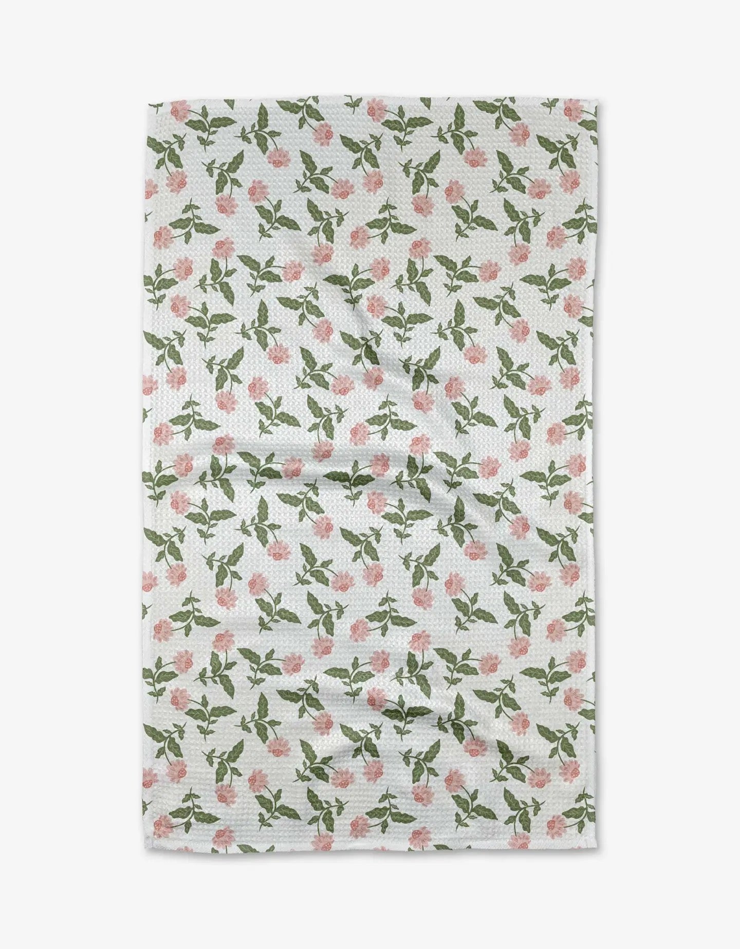 Wildflower Vine Blush Tea Towel
