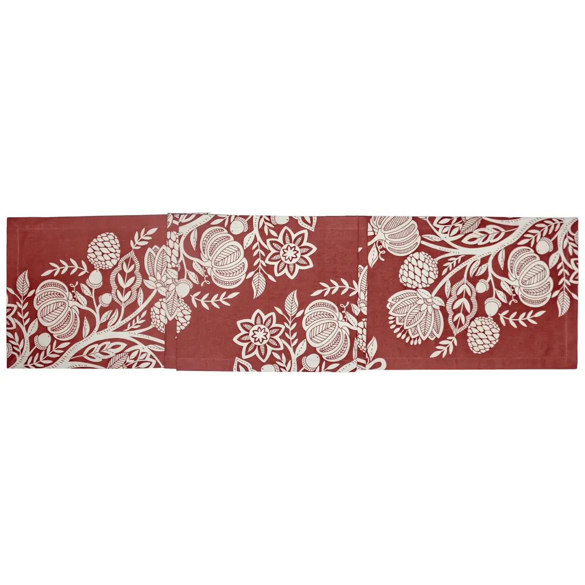 Francis Brick Cotton Table Runner