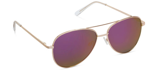 Ultraviolet Sunglasses - Pink/Gold