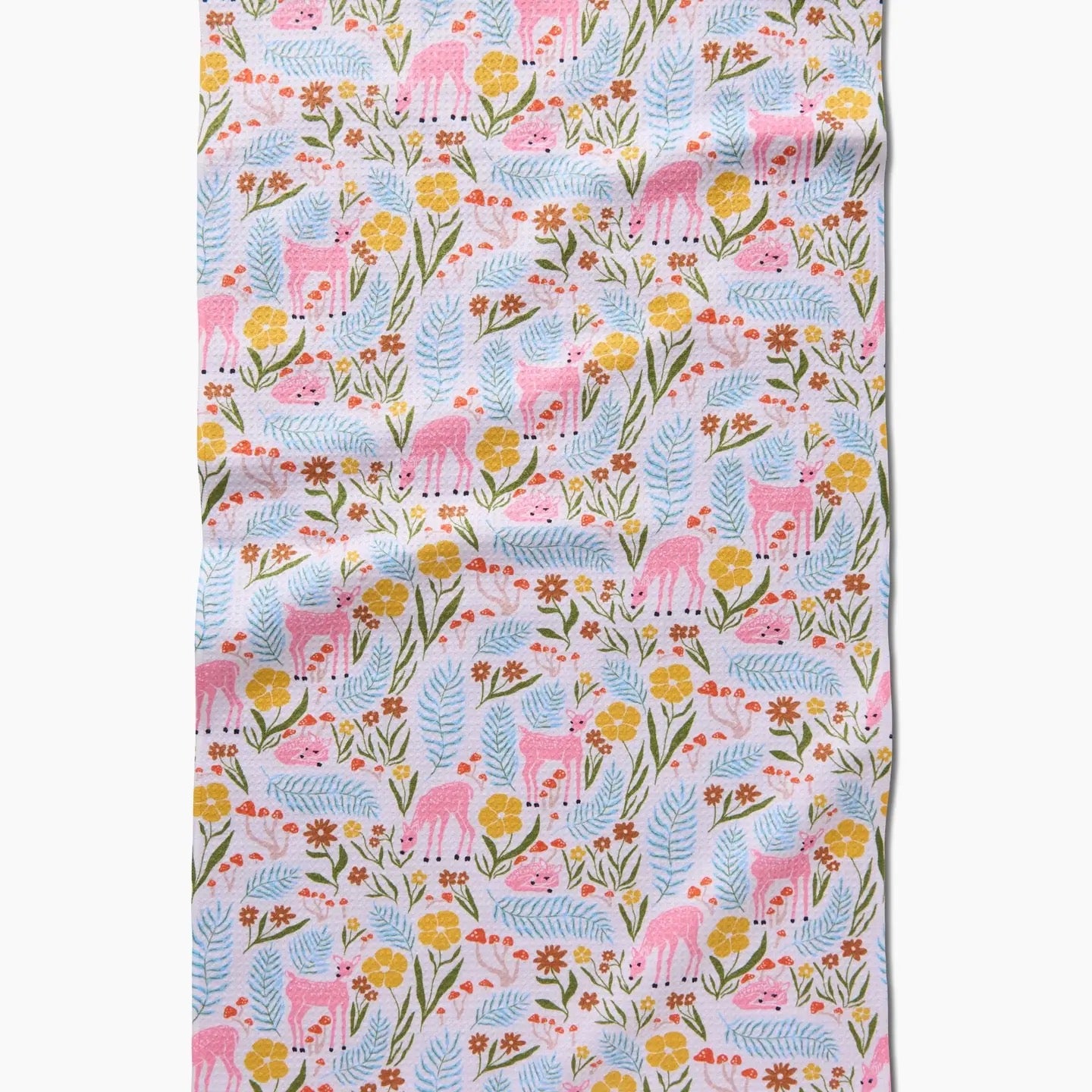 Fern and Fawn Tea Towel
