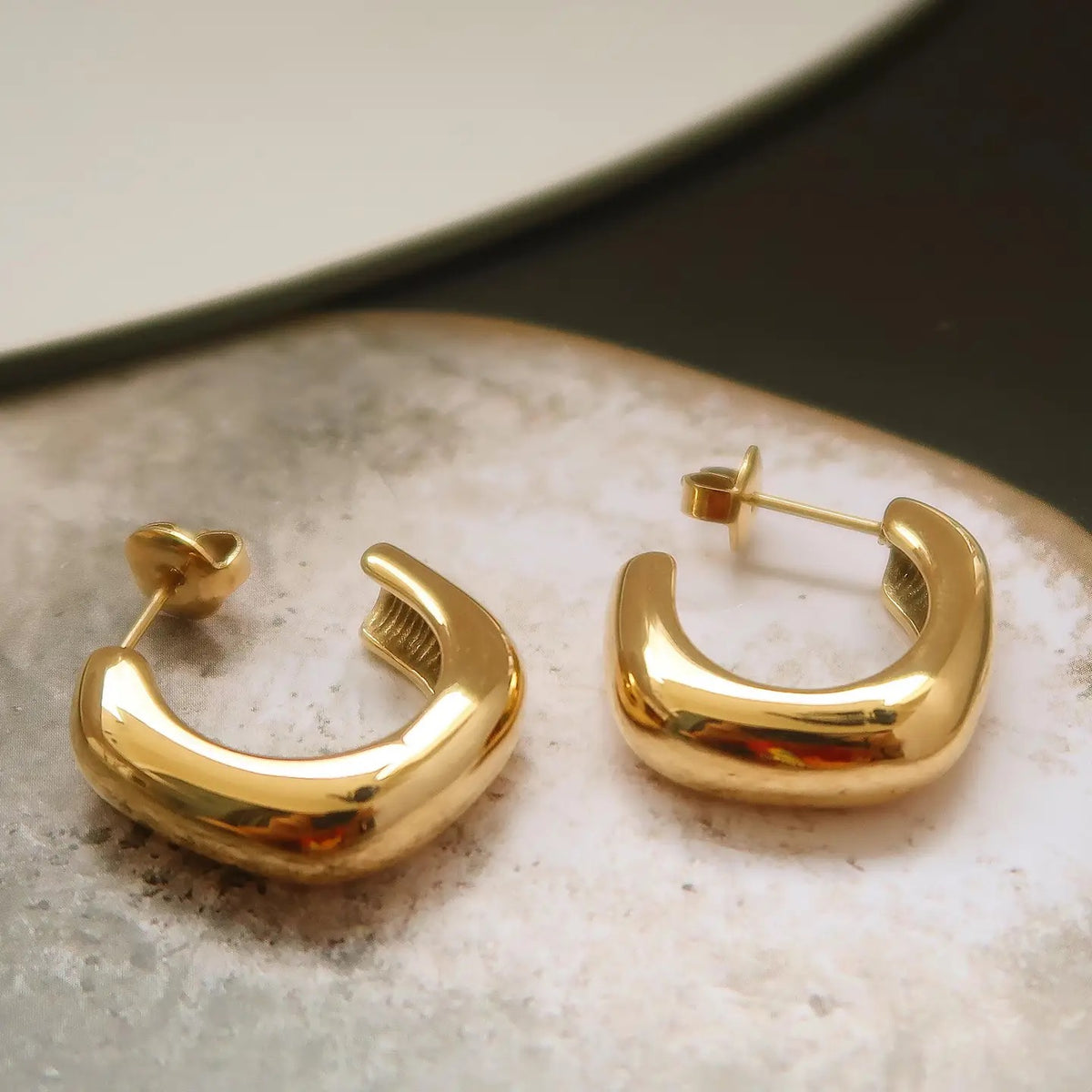 Demi Hoop Earring