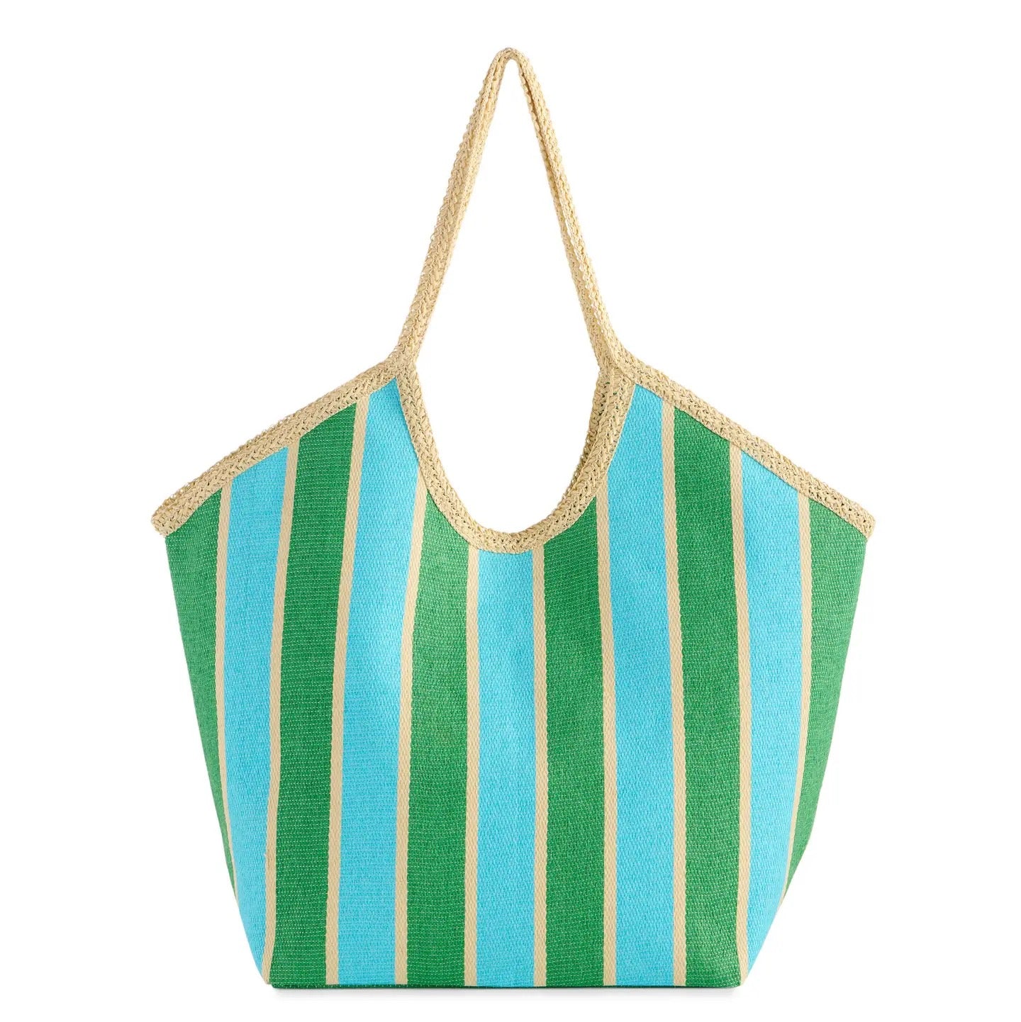 Capri Tote - Blue/Green