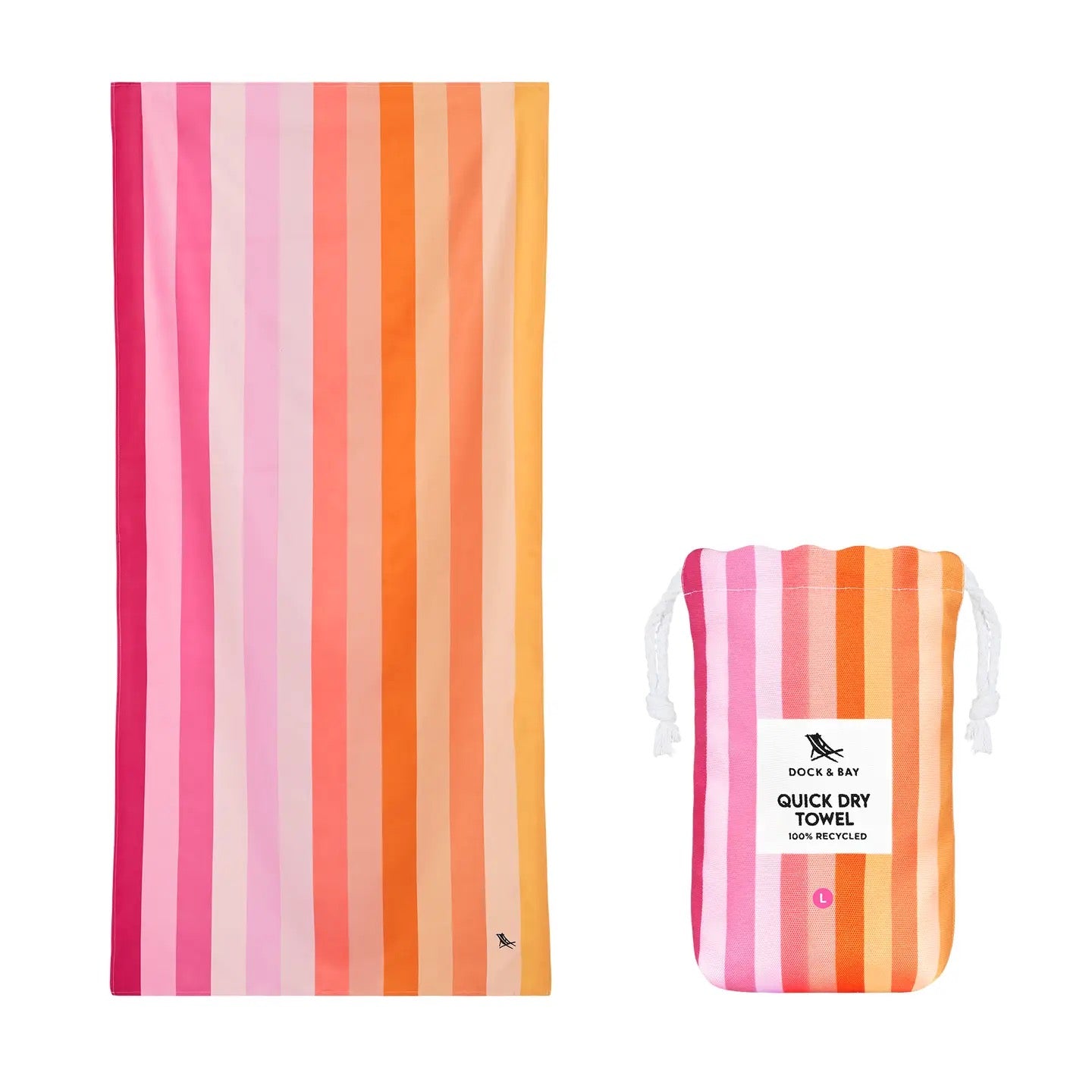 Quick Dry Towel - Miami Sorbet