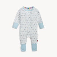 Magnetic Convertible Coverall - Airplanes
