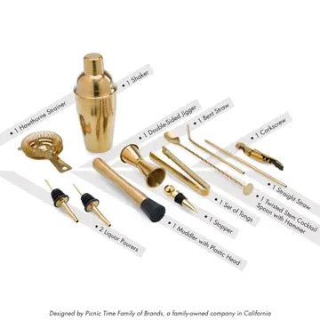 Carousel Lazy Susan Bar Set