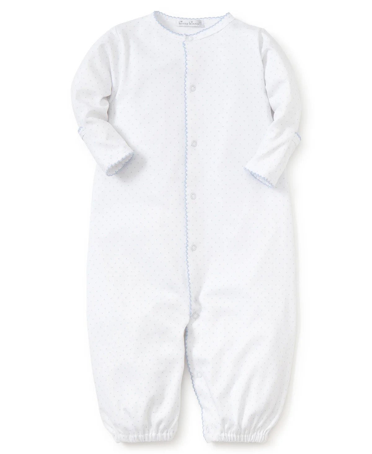 Converter Gown - Blue/White Dots