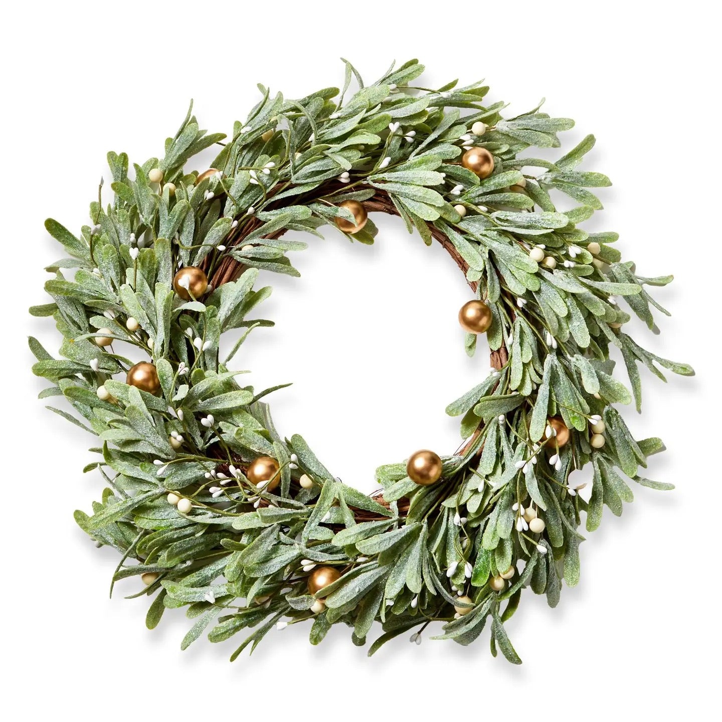 Christmas Mistletoe Wreath