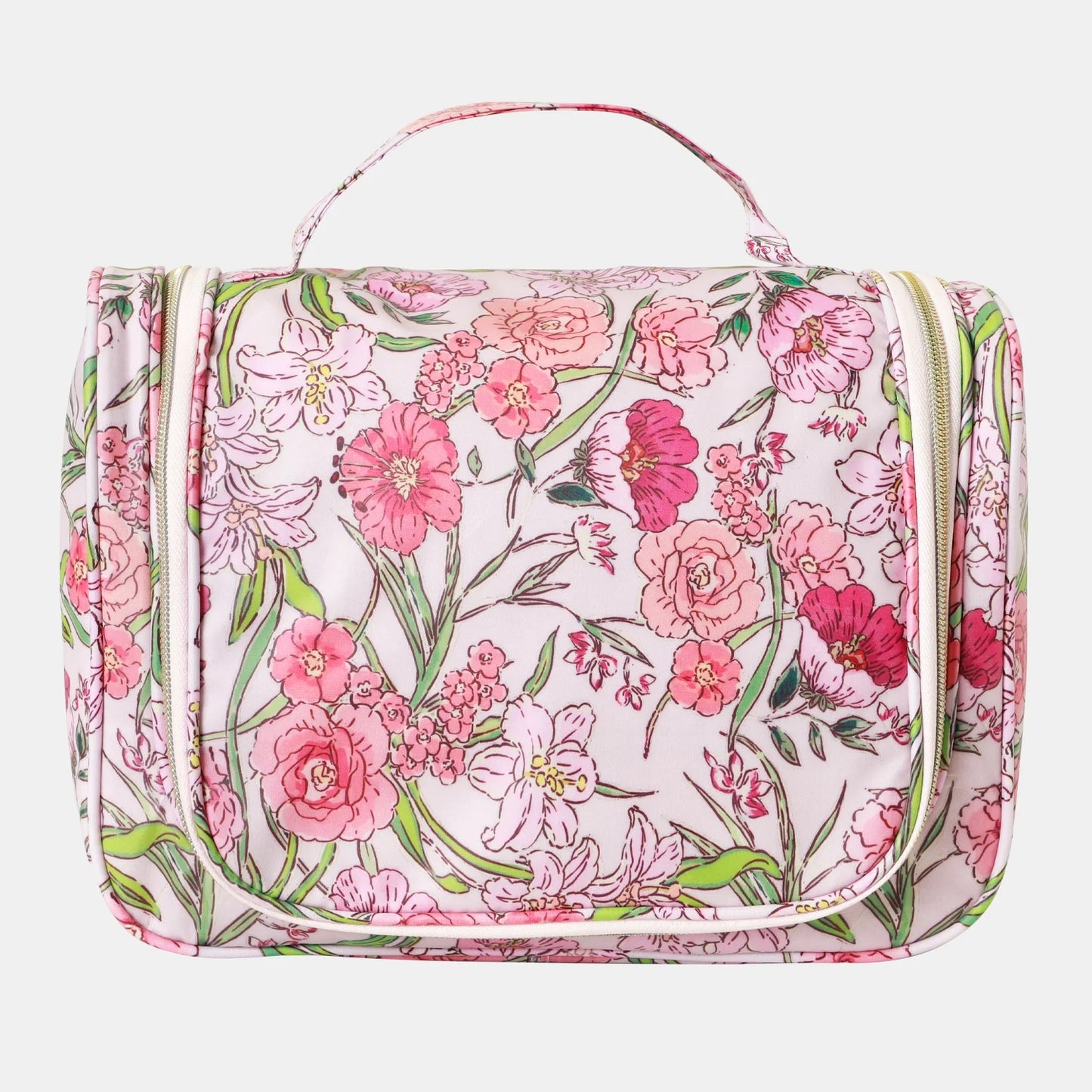 Essential Hanging Cosmetic Bag - Fleur Rose