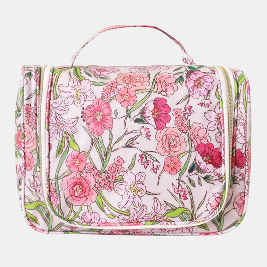 Essential Hanging Cosmetic Bag - Fleur Rose