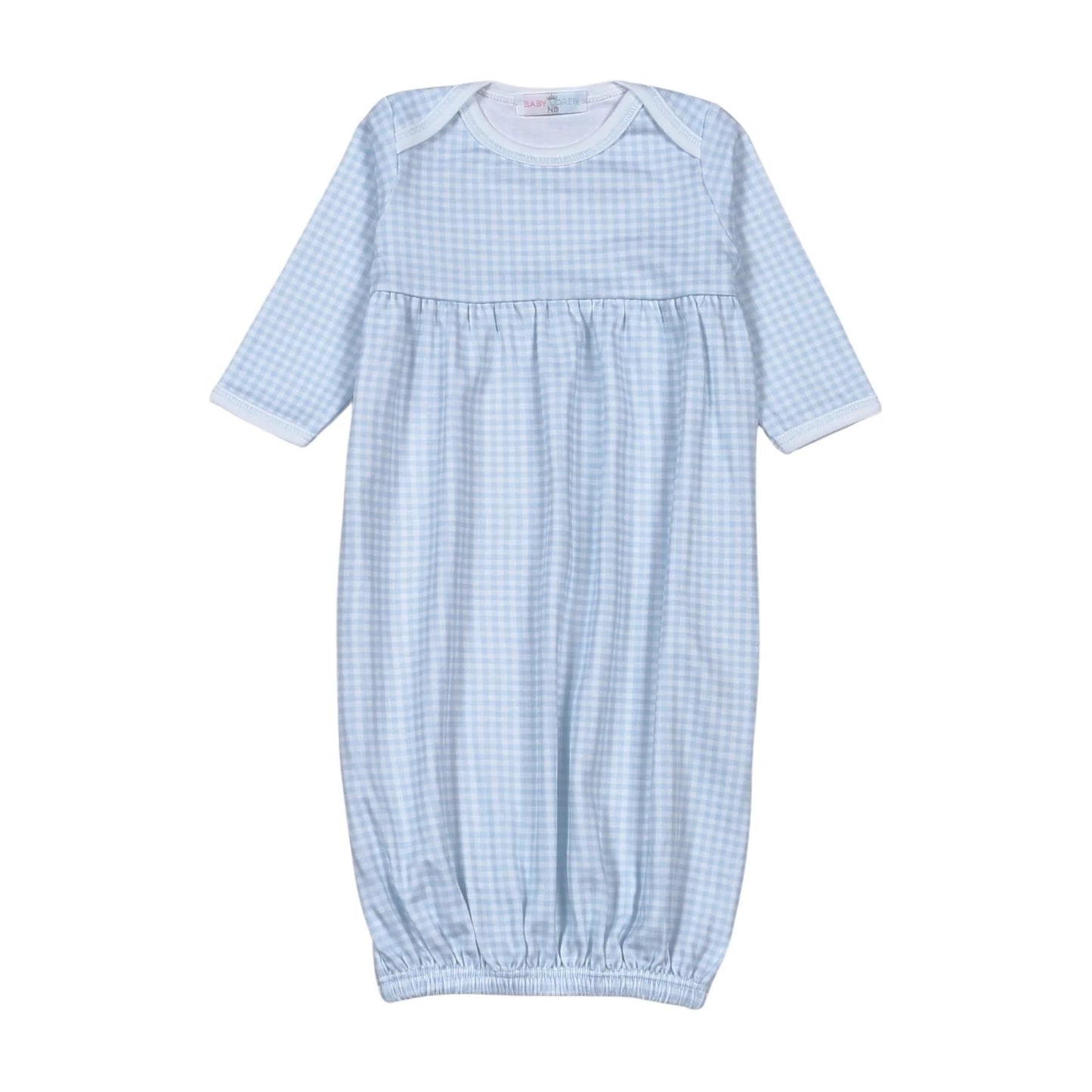 Blue Gingham Gown.