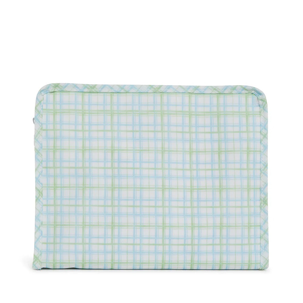 Roadie Pouch - Classic Plaid Green