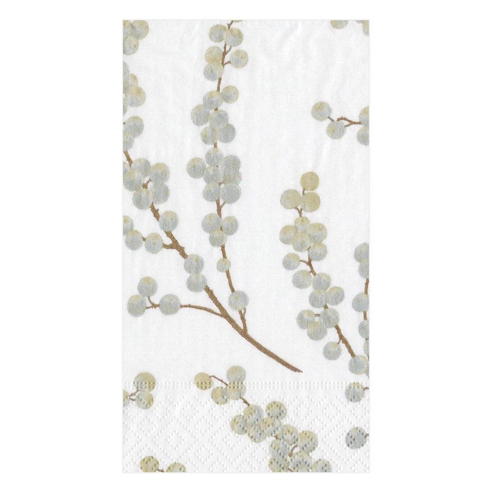 Berry Branches Paper Guest Towel Napkins