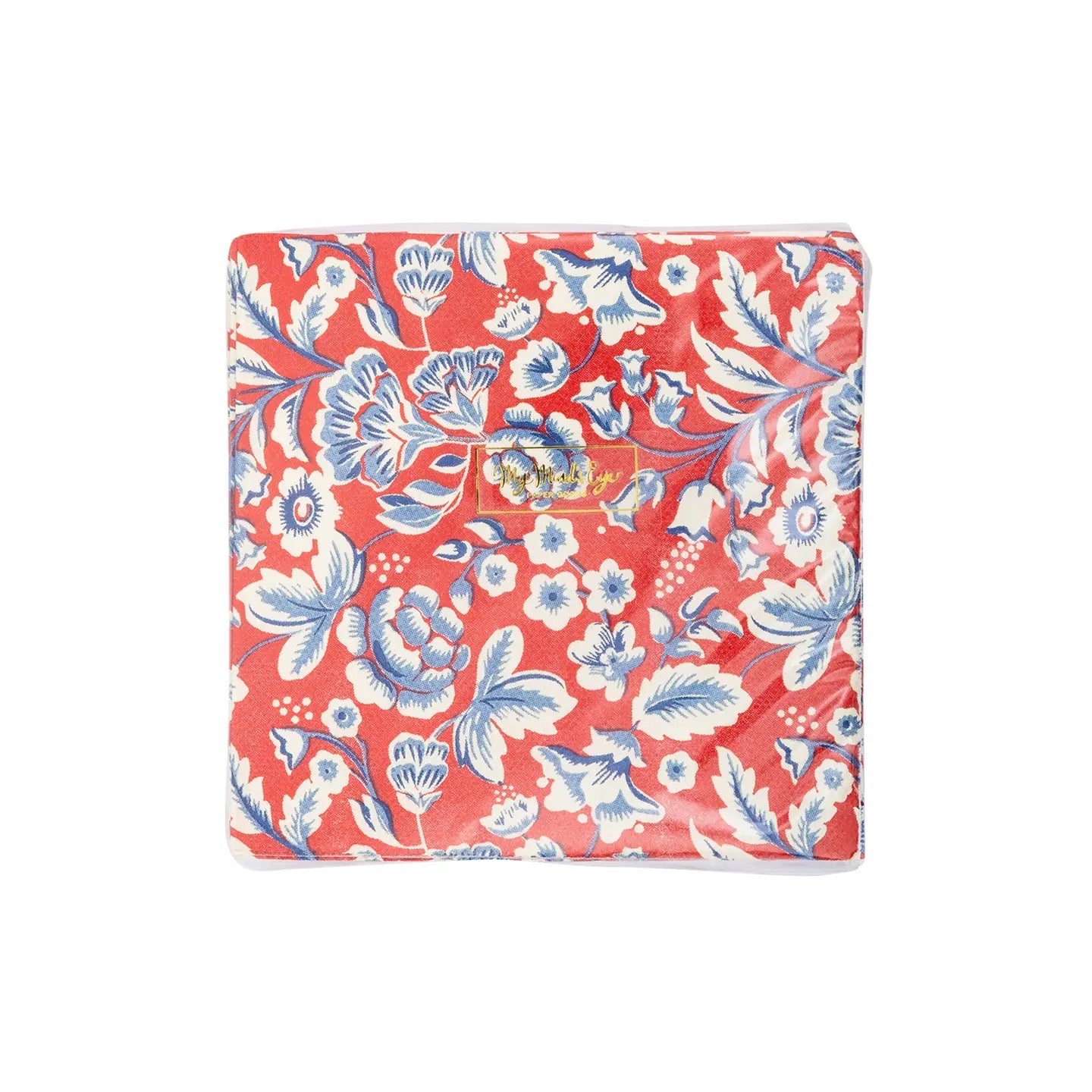 Hamptons Floral Paper Cocktail Napkin