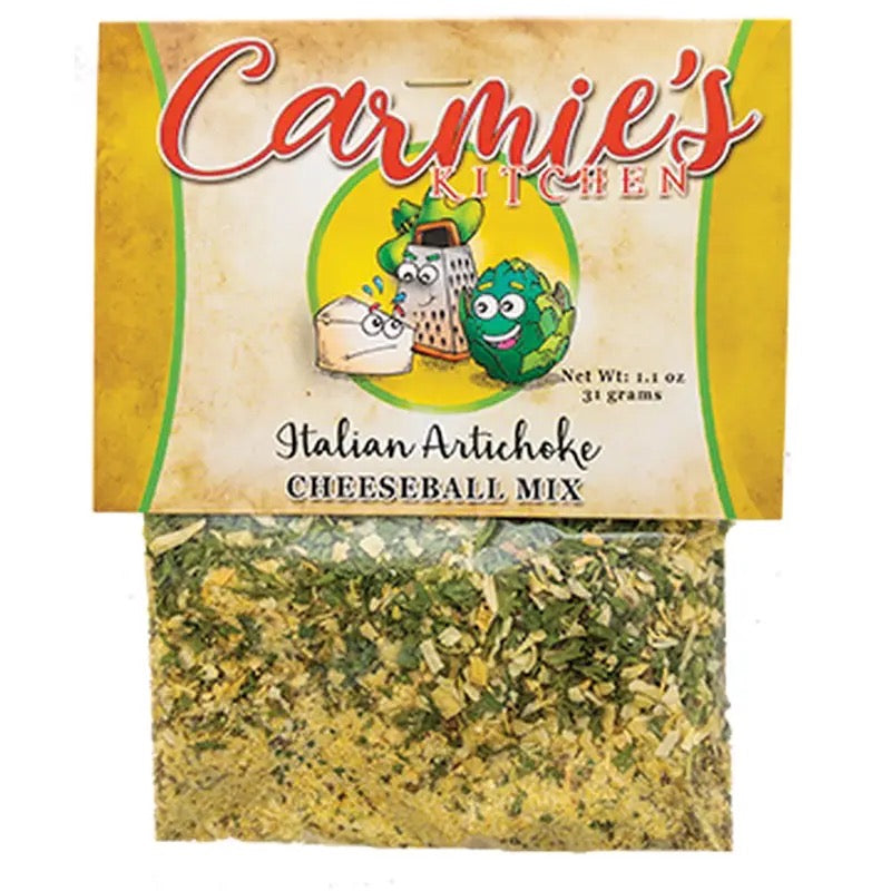 Italian Artichoke Appetizer Cheeseball