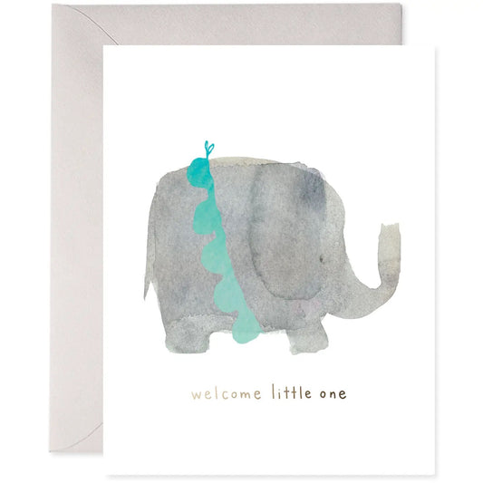 Welcome Little One Greeting Card