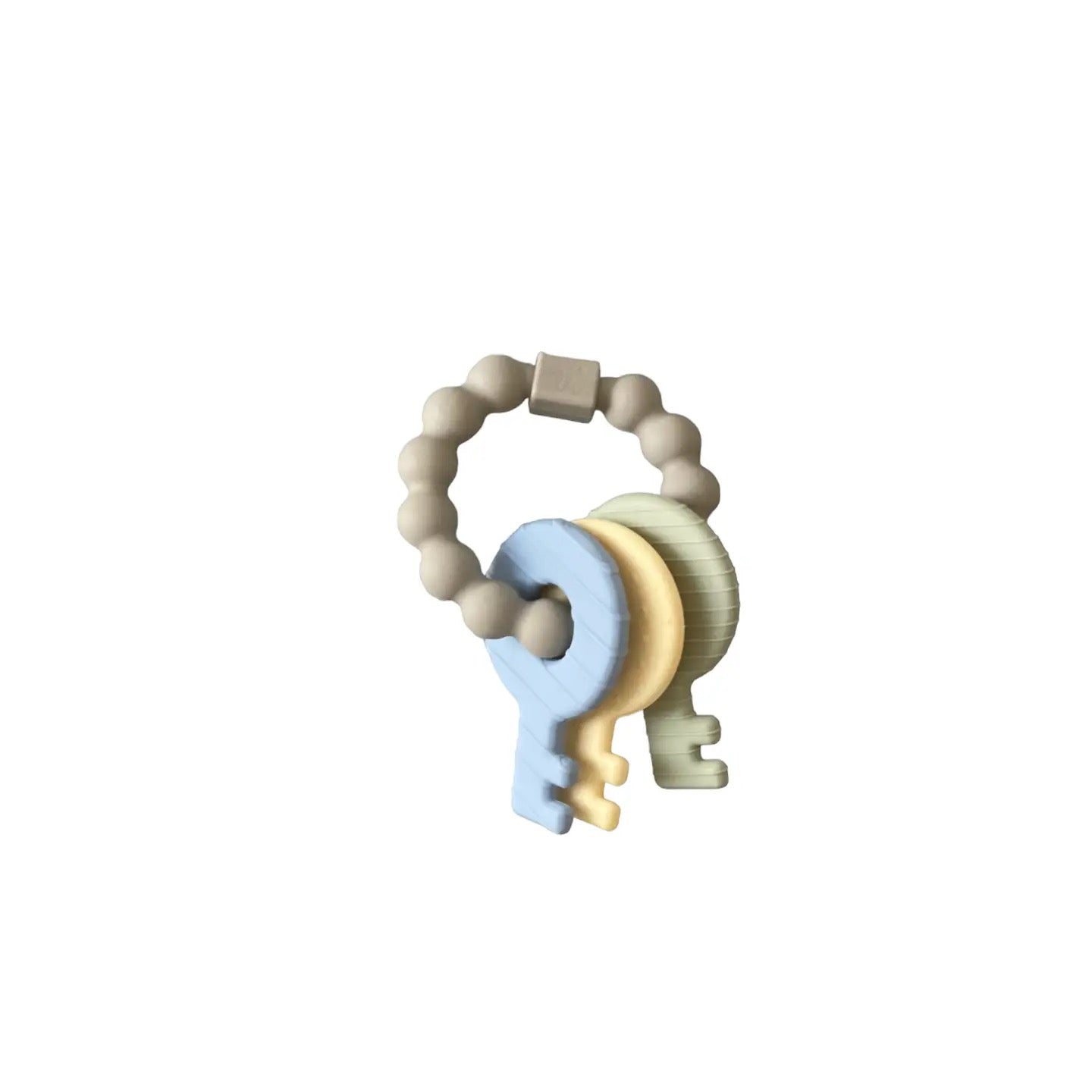 Key Rattle Teether - Neutral