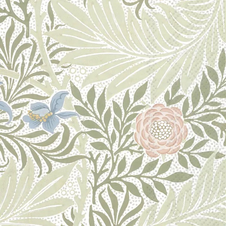 Guest Towel Napkins - Larkspur Green