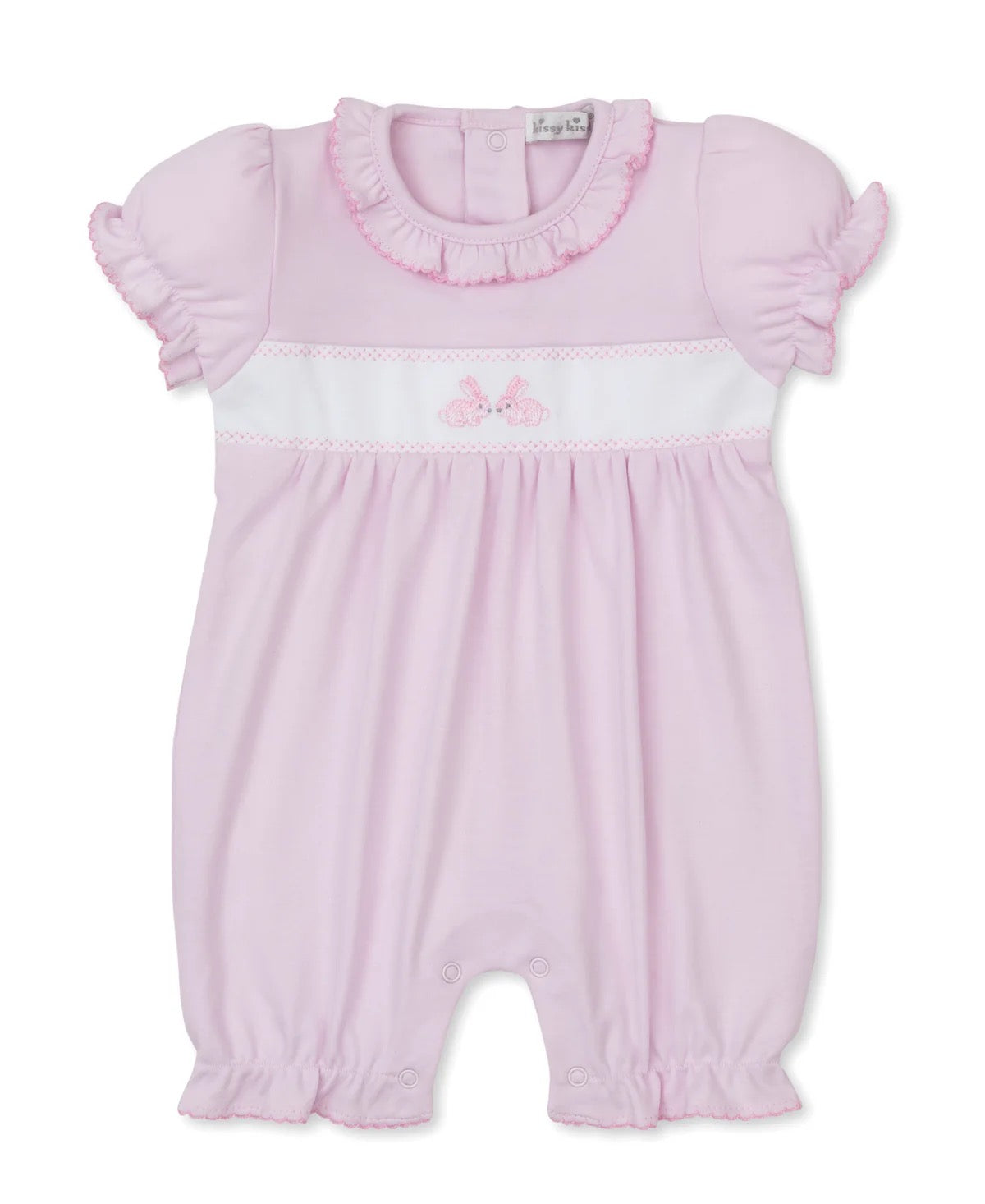 Bunny Short Playsuit - Pink