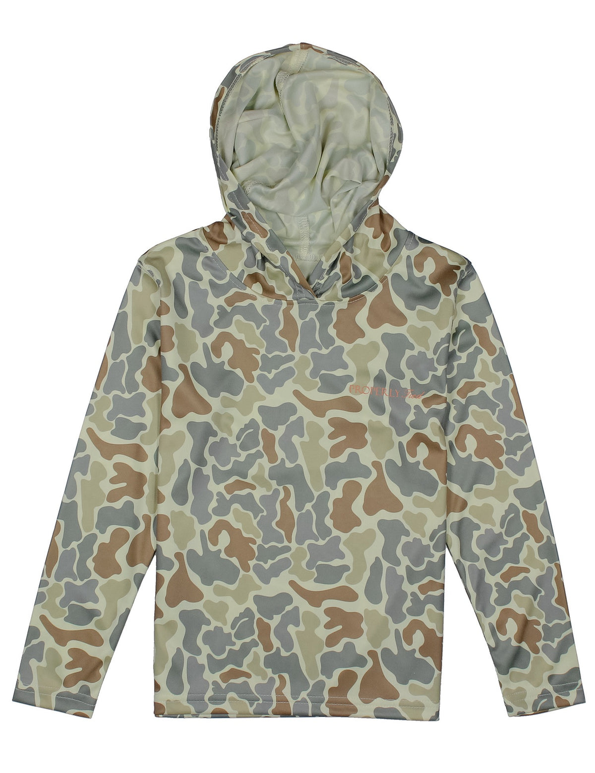 Boys Performance Hoodie - Field Camo