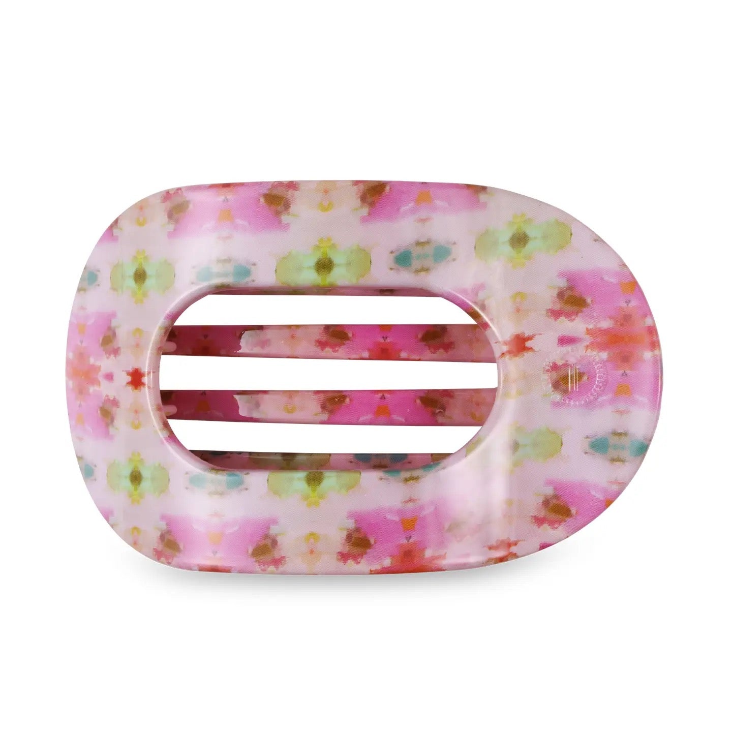 Round Flat Hair Clip - Giverny