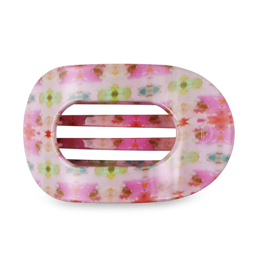 Round Flat Hair Clip - Giverny