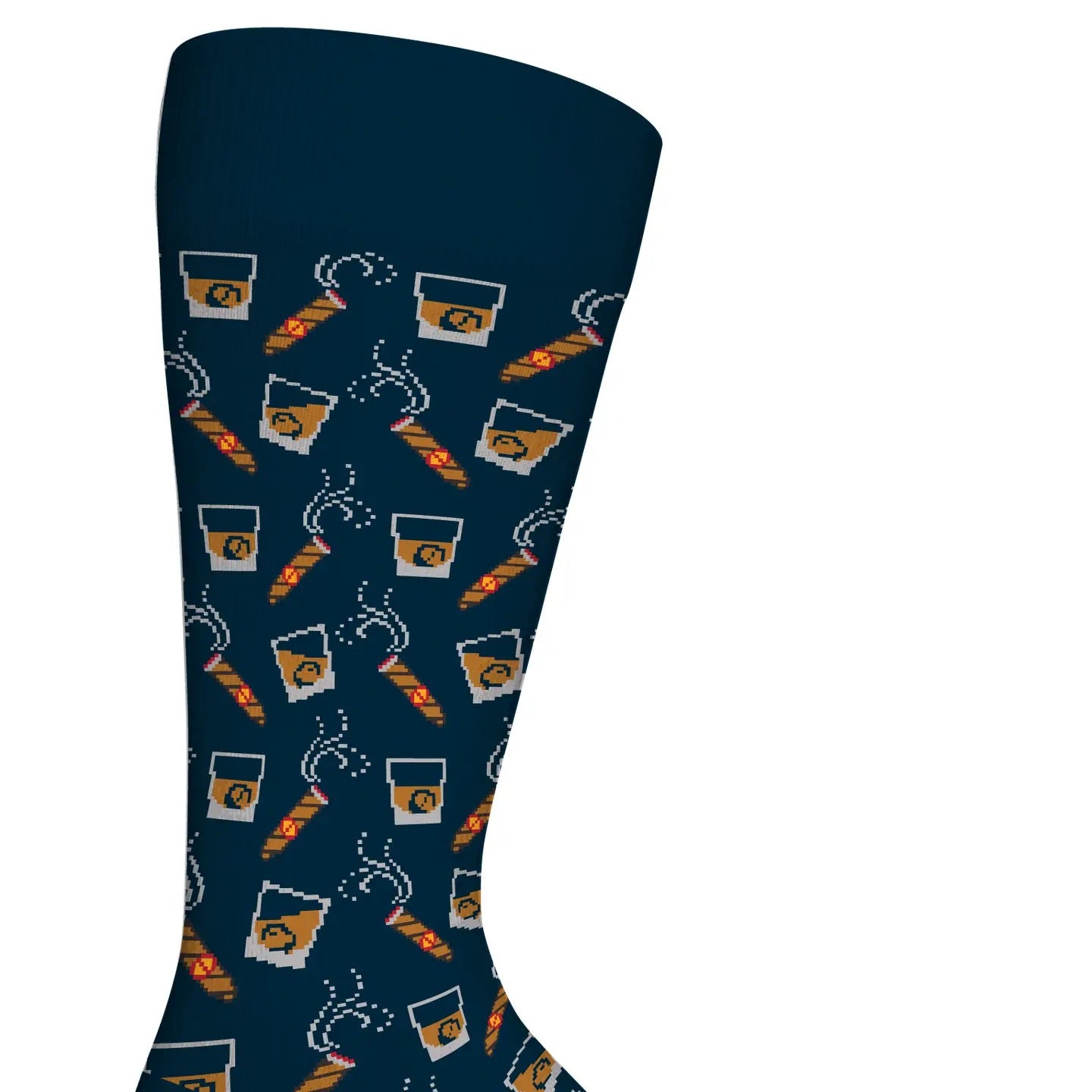 Bourbon and Cigars Socks
