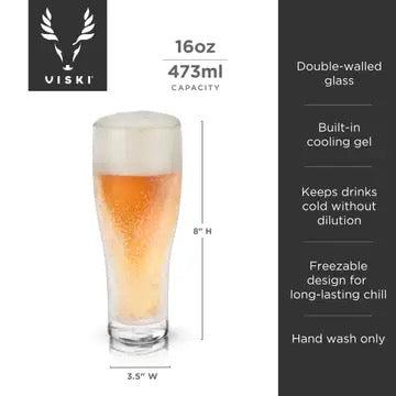Chilling Beer Glass