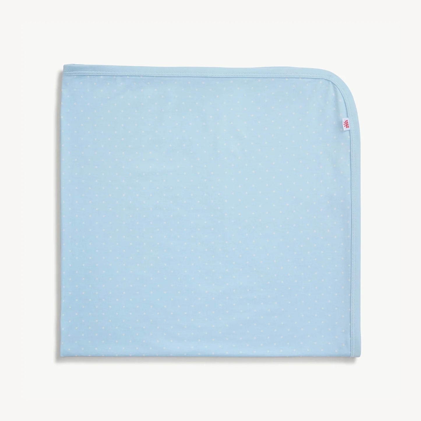 Pin Dot Blue Baby Blanket