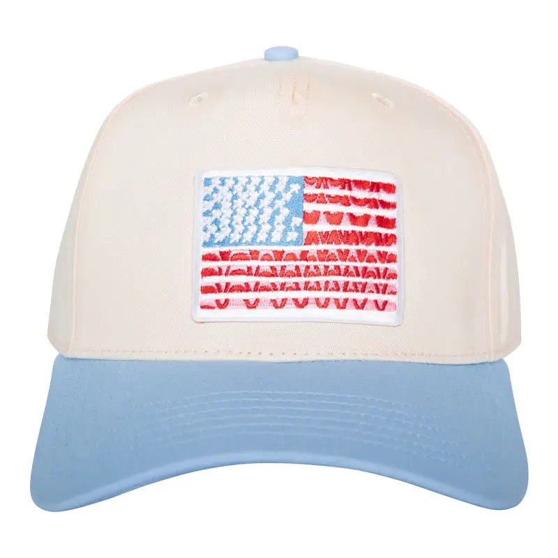 American Flag Hat - Blue