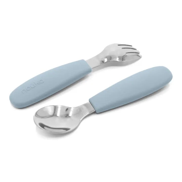 Toddler Cutlery Set - Lily Blue