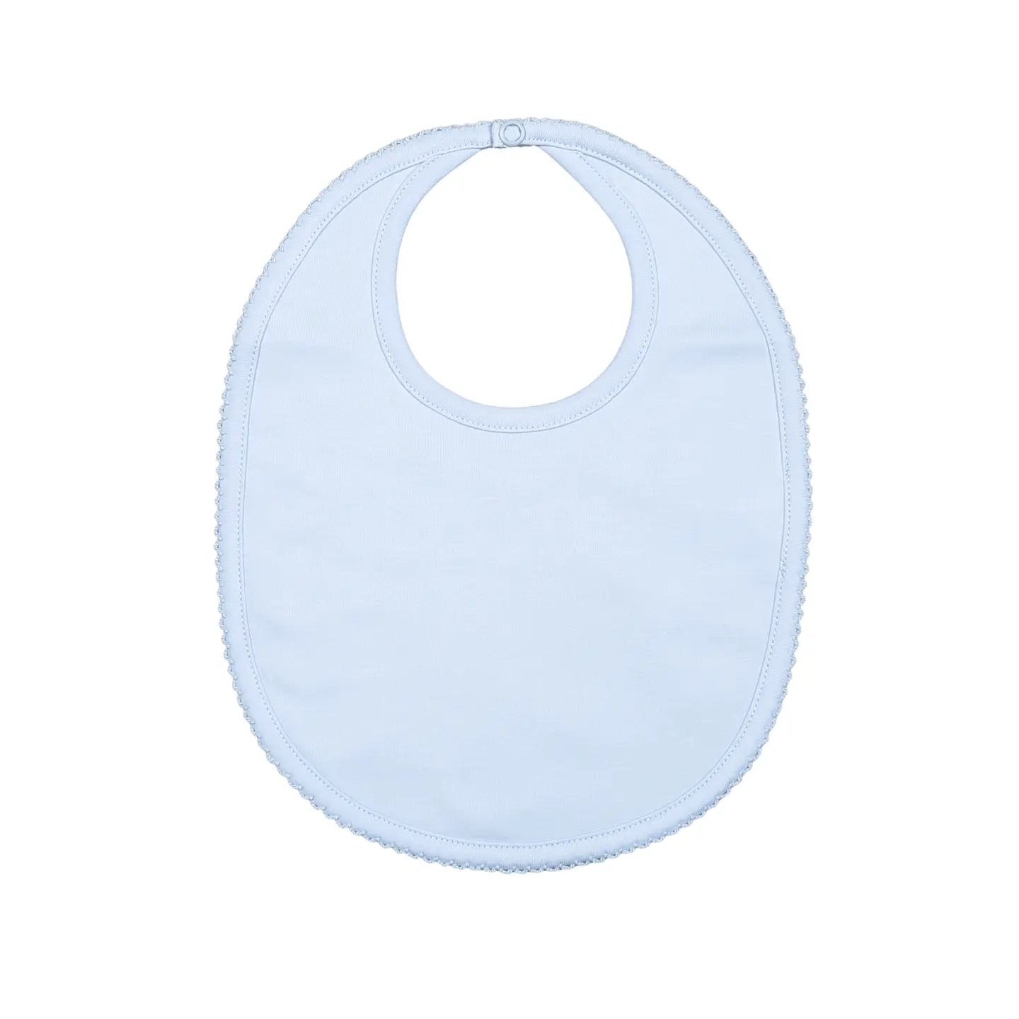 Pima Cotton Bib - Blue