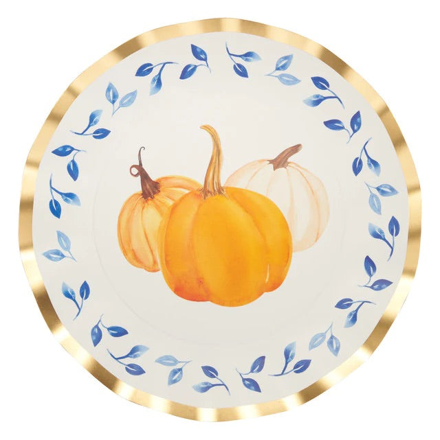 Harvest Blues Dinner Plate