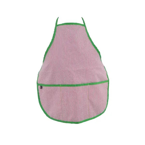Red/Green Seersucker Apron