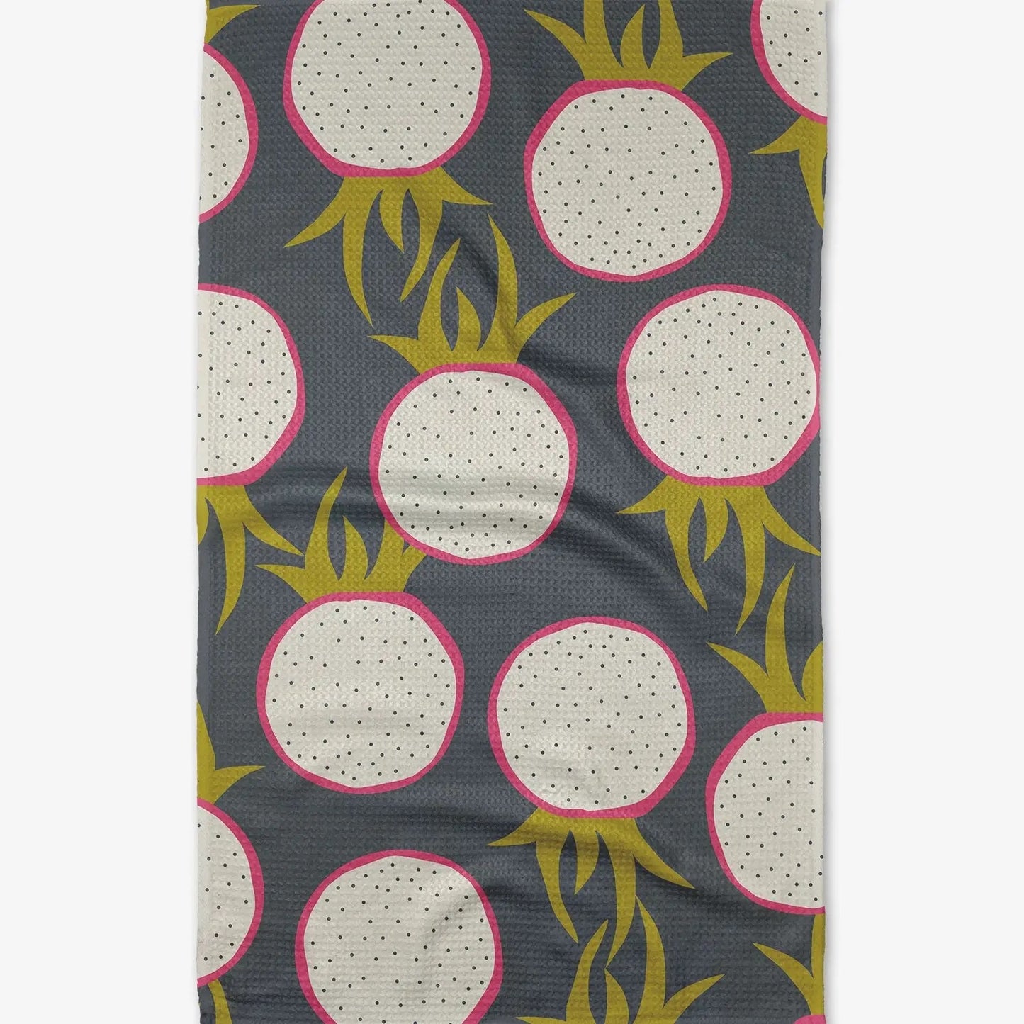 Dragon Fruit Frolic Kitchen Tea Towel