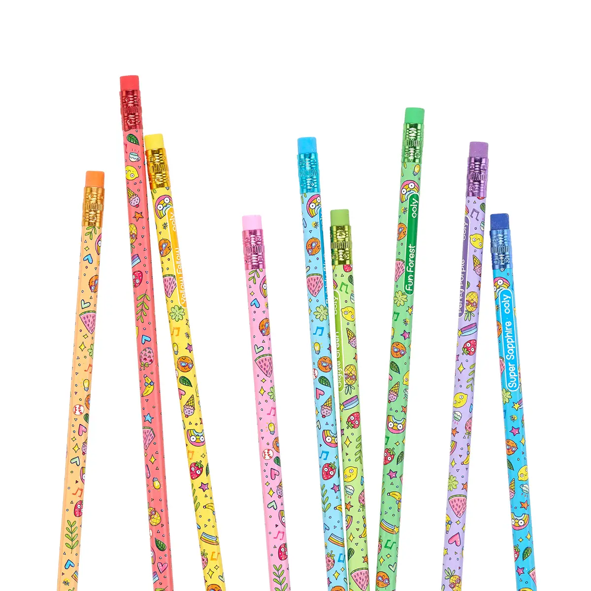 Fruity Scented Erasable Color Pencils