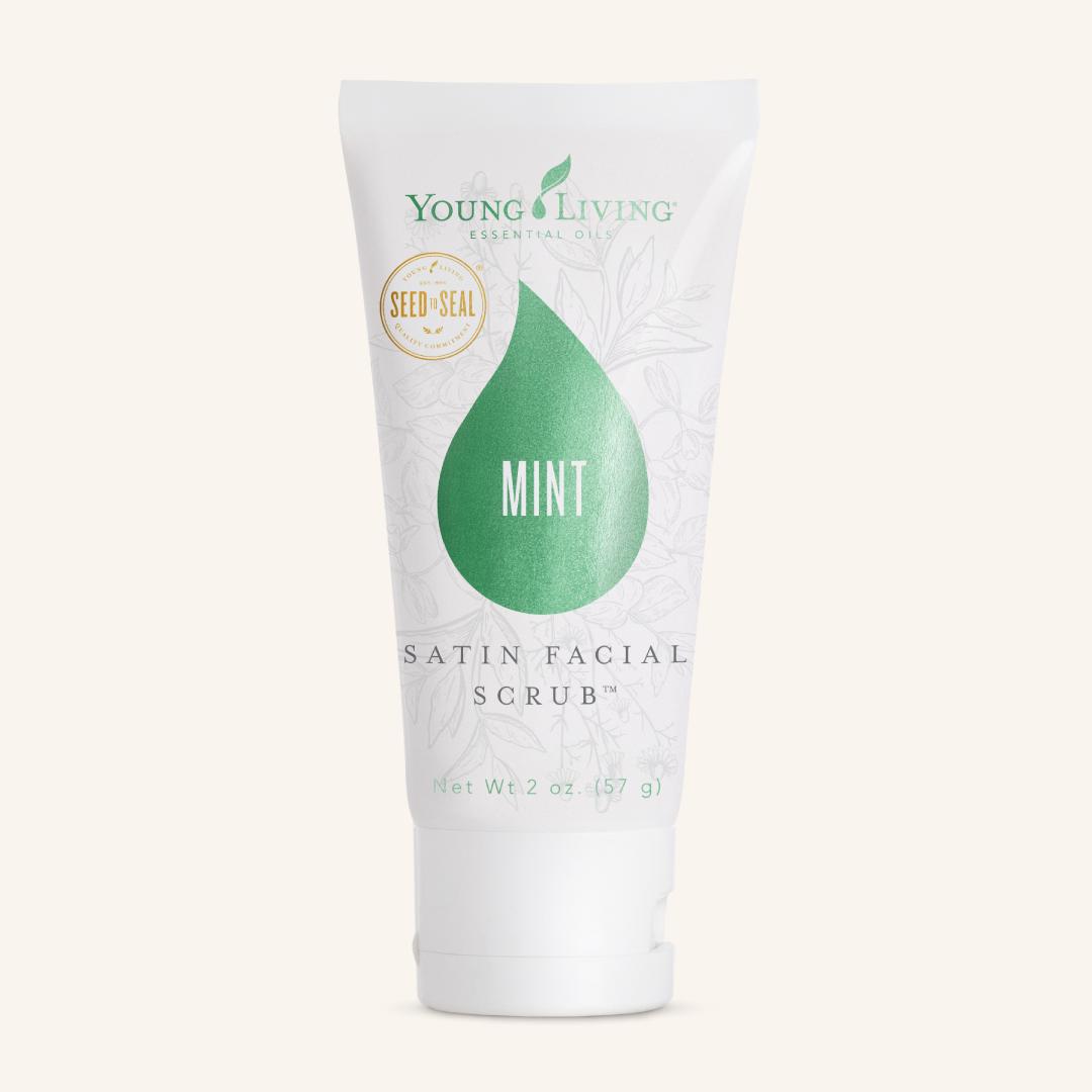 Mint Satin Facial Scrub