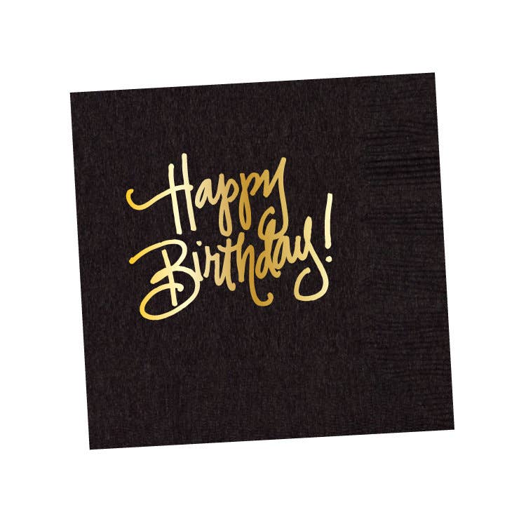 Happy Birthday Cocktail Napkins