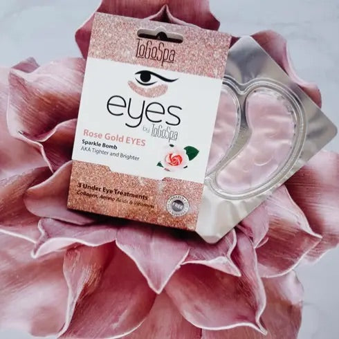 Rose Gold Eye Patches